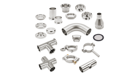 Hygienic fittings DIN for INCH
