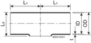 TEE 101.6-POL-316L