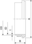 LINER IDF 63.5-316L