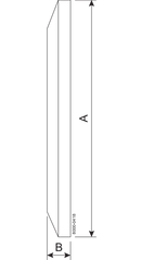 BLIND B DN80 H3 1.4404