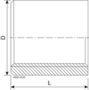 SOCKET  1/2" 1.4404