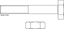 SCREWS AND NUT 101.6-304