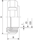 UNION COMPL SMS 51-316L-NBR